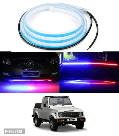 Premium 120cm LED Strip Flexible Police Light Car Hood/Trunk/Dashboard For MARUTI SUZUKI WagonR-thumb0