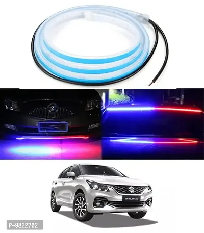 Premium 120cm LED Strip Flexible Police Light Car Hood/Trunk/Dashboard For VOLKSWAGEN Polo-thumb0