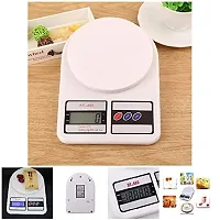 Electronic Digital 10 Weight Scale Kitchen Weight Scale Machine Measure For Measuring Fruits Spice Food Vegetable And More White-thumb4