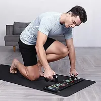 Push-Up Board, 9 in 1 Body Building Push Up Rack Board Push-Up Support Male Fitness Equipment Home Practice Chest Muscle Arm Muscle Multi-Function Push-Ups Board,Carbon Fiber-thumb3