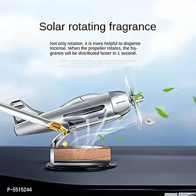 Aeroplane Solar Perfume For car Dashboard-thumb5