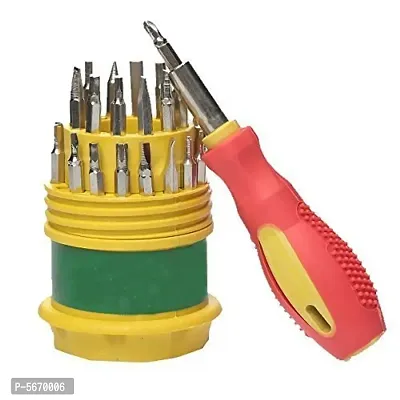 JACKLY JK-6036 31 IN 1 SCREWDRIVER SET FULLY MAGNETIC (Multicolour, Standard Size)-thumb0