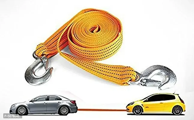 3 Ton Nylon Car Truck Towing Rope Cable for Heavy Duty Car Emergency Tow Pull Rope Strap Hooks Van Road Recovery For All Cars-thumb3