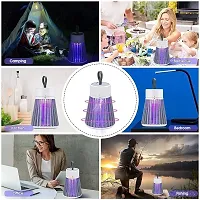 Eco Friendly Electronic LED Mosquito Killer Machine Trap Lamp, Theory Screen Protector Mosquito Killer lamp for USB Powered Electronic, Mosquito Killer lamp for Home - White Ultra-thumb3