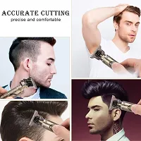 Hair Trimmer For Men Buddha Style Trimmer, Professional Hair Clipper, Adjustable Blade Clipper, Hair Trimmer and Shaver For Men, Retro Oil Head Close Cut Precise hair Trimming Machine-thumb3