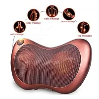 2 in 1 Car  Home Body Massage Pillow neck massager cushion seat stress pain relief relax massage or Electronic Massager 8 Ball Neck Shoulder Back Home|Office Cushion - Swiss Relaxation therapy-thumb1