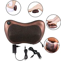 2 in 1 Car  Home Body Massage Pillow neck massager cushion seat stress pain relief relax massage or Electronic Massager 8 Ball Neck Shoulder Back Home|Office Cushion - Swiss Relaxation therapy-thumb2