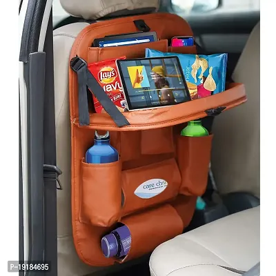 Universal Car Organizer Storage Bag Back Seat Box Organizer Holder Cover Backseat Pockets for Cars-thumb0