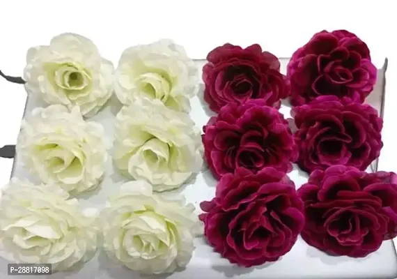 Beautiful Roses Artificial Flowers - Pack of 12-thumb0