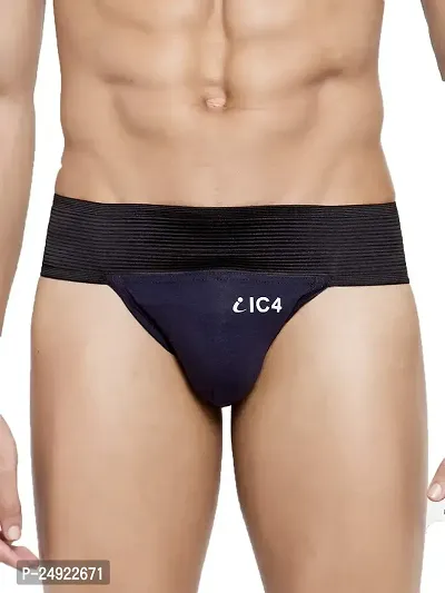 IC4 Men's Gym Supporter I-201NY-XXXL Navy