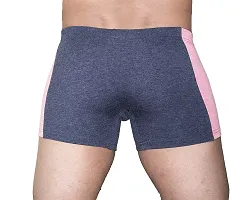 Stylish Multicoloured Cotton Solid Trunks For Men-thumb1