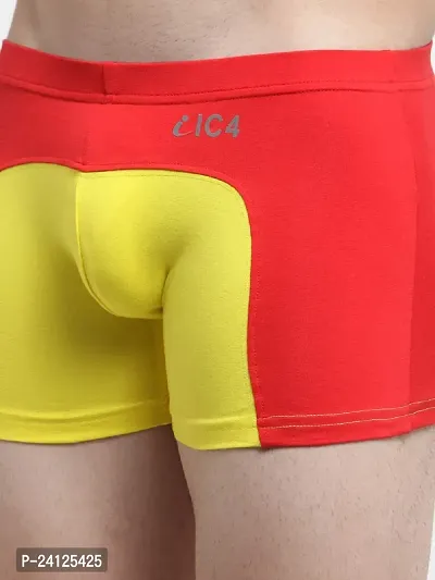 Stylish Multicoloured Cotton Solid Trunks For Men-thumb4