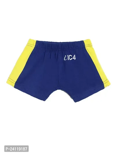 Stylish Navy Blue Cotton Solid Panty For Boys
