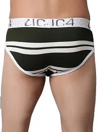 IC4 Men's Modal Stripe Brief-thumb2