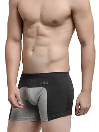 Stylish Multicoloured Cotton Solid Trunks For Men-thumb1