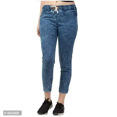 CGs Strechable Jogger Jeans for Girls-thumb0