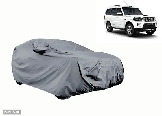 Buy UNIQUE STOCK car body cover for Mahindra Scorpio waterproof