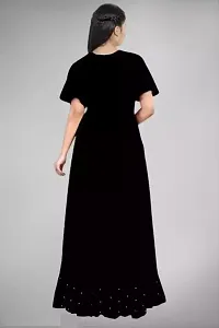 Modern Rayon Maxi Length Gown For Women-thumb1