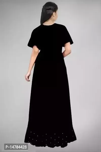 Modern Rayon Maxi Length Gown For Women-thumb2