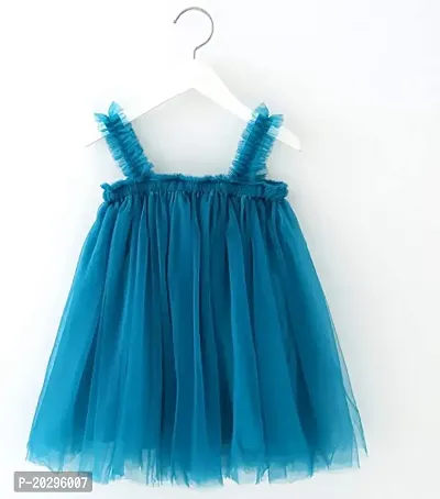 blue mishti frock dress-thumb0