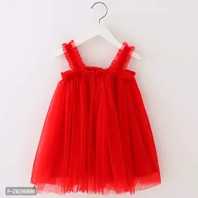 red frock dress