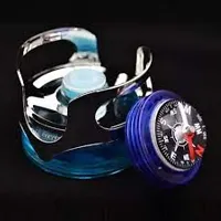 Dhairya Creations Compass Shape Ocean Fragrance Blue Car Perfume For Car Dashboard-thumb1