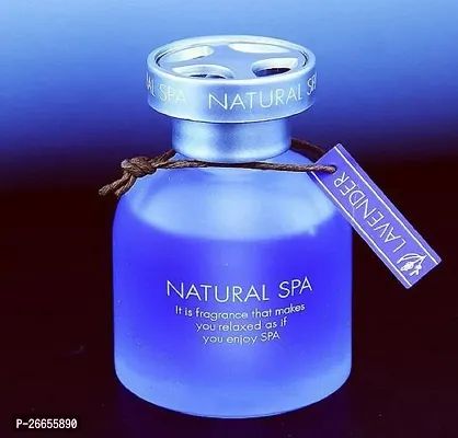 Dhairya Creations Combo Of Natural Spa Green Tea  Lavender Fragrance Green  Blue Car Perfume For Car Dashboard-thumb2