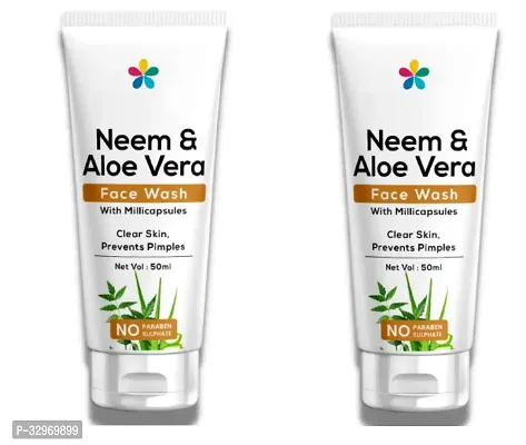 Neem and aloevera face wash  Pack of 2-thumb0