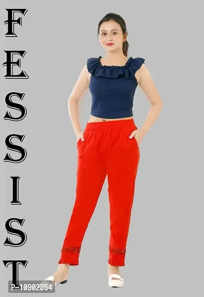 Fessist Trendy Womens Pencil Pant (Trouser)-thumb2