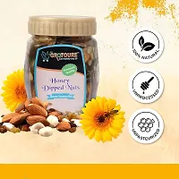 Grotoure Honey Dipped Dry Fruits And Nuts, Roasted And Crunchy With 100% Immunity and Energy Booster -450 Grm-thumb4