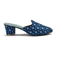GERIEF Fashion Flat Sandal Women And Girls,Blue-thumb2