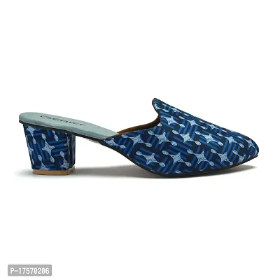 GERIEF Fashion Flat Sandal Women And Girls,Blue-thumb3