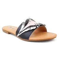 GERIEF Fancy Designer Flat Sandal For Women-thumb1