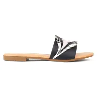 GERIEF Fancy Designer Flat Sandal For Women-thumb2