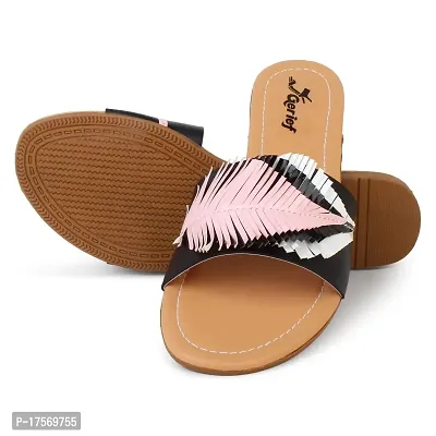 GERIEF Fancy Designer Flat Sandal For Women