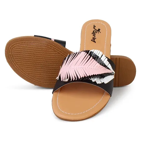 GERIEF Fancy Designer Flat Sandal For Women