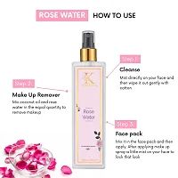 Kimayra Natural Rose Water Spray for Face | Pure Organic Facial Toner Mist for Face  Skin | Premium Rose Water Gulabjal for Oily, Dry  All Skin Types 100ml-thumb4