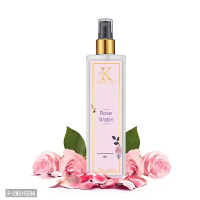 Kimayra Rose Water For Face Glow | Gulab Jal For Cleansing  Toning Spray For Face | Premium Rose Water Spray I Skin Toner I Face Toner | Makeup Remover I Mist Spray For All Skin Type -100ml