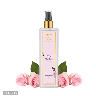 Kimayra Premium Rose Water, Gulab Jal, Face Toner, Skin Toner For Natural Glow | Ideal For Skin Clearing  Toning, Tightens Pores | Makeup Remover I Mist Spray For All Skin Type -100ml-thumb0