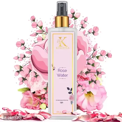 Kimayra Pure  Natural Rose Water For Skin, Face | Premium Rose Water Spray I Skin Toner I Face Toner I Makeup Remover | Gulab Jal - Cleansing  Toning | Mist Spray for All Skin Type -100ml-thumb2