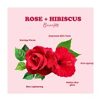 Kimayra Organic Rose + Hibiscus Face Pack Powder For Glowing Skin | Helps in Remove Dullness  Improve Radiance  Skin Tone | Natural Face Pack For Women/Men - Safe For All Skin Type ?75gm (Pack Of 2)-thumb4