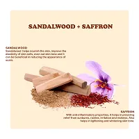 Kimayra Sandalwood + Saffron Face Pack Powder For Brighter Skin Tone | Helps In Remove Dead Skin Cells  Deeply Moisturizes | Natural Face Pack For Women/Men -Safe For All Skin Type ? 75gm (Pack Of 2)-thumb4