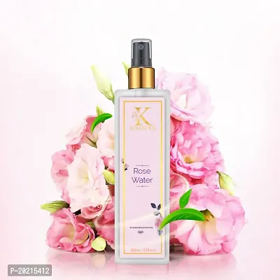 Kimayra Premium Rose Water Spray For Face, Skin | Pure Gulab Jal Spray For Face | Skin Toner/Face Toner/Makeup Remover | Rose Water Mist Spray For Refreshes Dull  Tired Skin | All Skin Type 100ml-thumb0