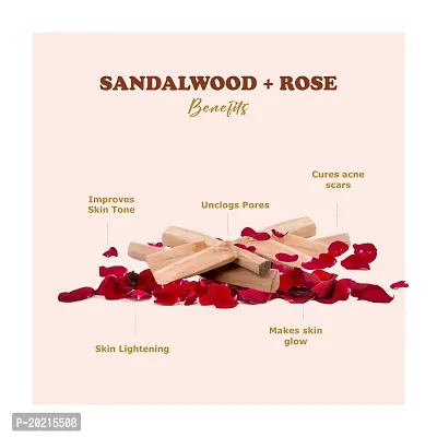 Kimayra Organic Sandalwood + Rose Face Pack Powder For Remove Dark circles | Helps In Reduce Blemishes  Pigmentation | Natural Face Pack Powder For Women/Men -Safe For All Skin Type ?75gm (Pack Of 2)-thumb5