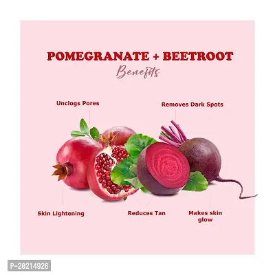 Buy Kimayra Pomegranate Beetroot Face Pack Powder For Lightening