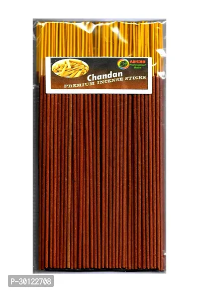 Premium Chandan Agarbatti Incense Sticks, Brown, 400 Gram