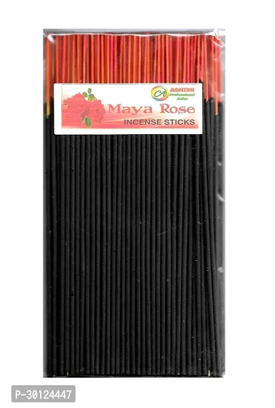 Premium Rose Agarbatti Incense Sticks, Black, 400 Gram