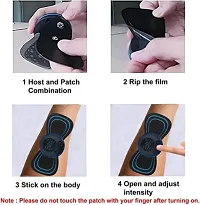 Mini Massager with Rechargeable, butterfly mini massager, ems massager, neck massager for cervical pain, mini massager, For Men,Women,Shoulder,Arms,Legs,Neck Full Body-thumb1