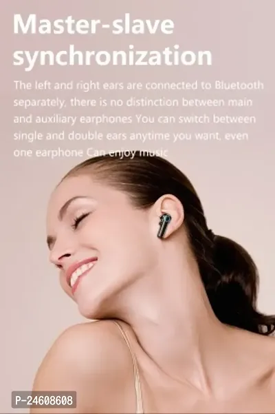 M19 Wireless Touch Control LED Digital Display Earbuds with Powebank-thumb4