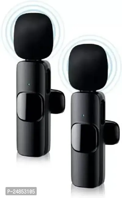 nbsp;k9 with dual mic Wireless Microphone Clip Mic, Digital Mini Lavaliernbsp;-thumb0